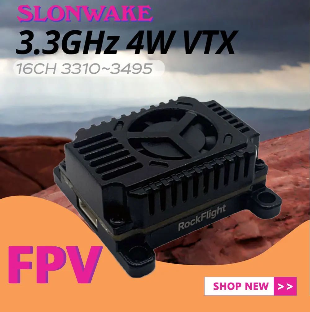 SLONWAKE FPV 3.3G 16CH 4000mW  - Fpv Drone Frame のレビューと価格