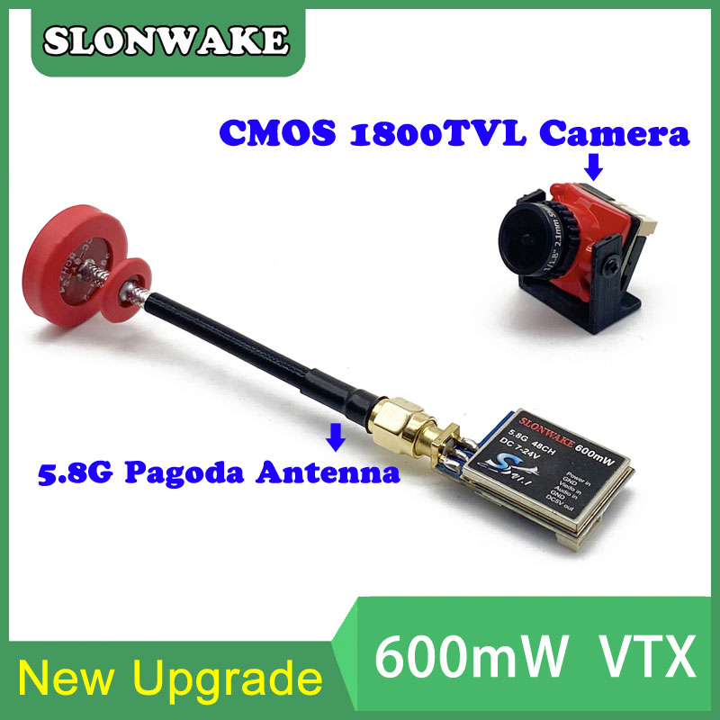 すぐに使える5.8G 48CH 600mWビデオ送信機とCm - Fpv Drone Frame のレビューと価格